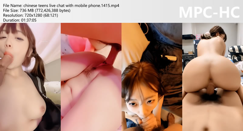 chinese teens live chat with mobile phone.1415